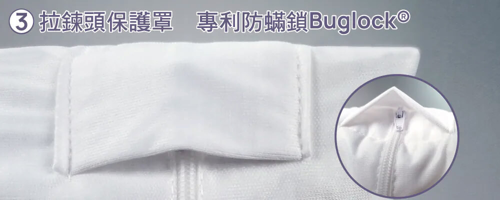 【美國寢之堡】Smooth 2超微纖維枕頭保潔墊